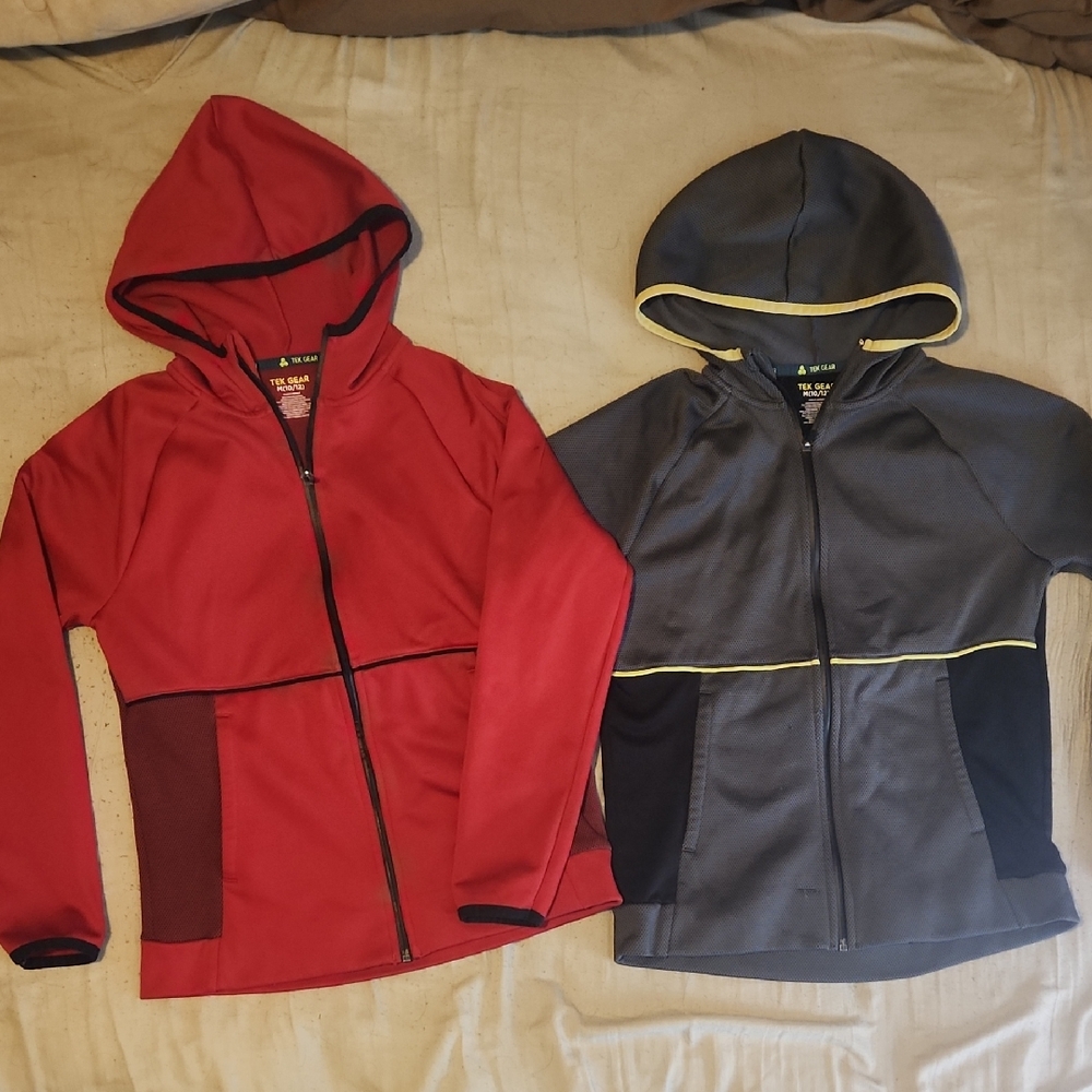 Boys Tek Gear Red and Gray Kids' Hoodies